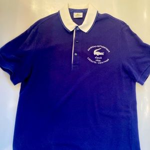 Lacoste worn once polo
